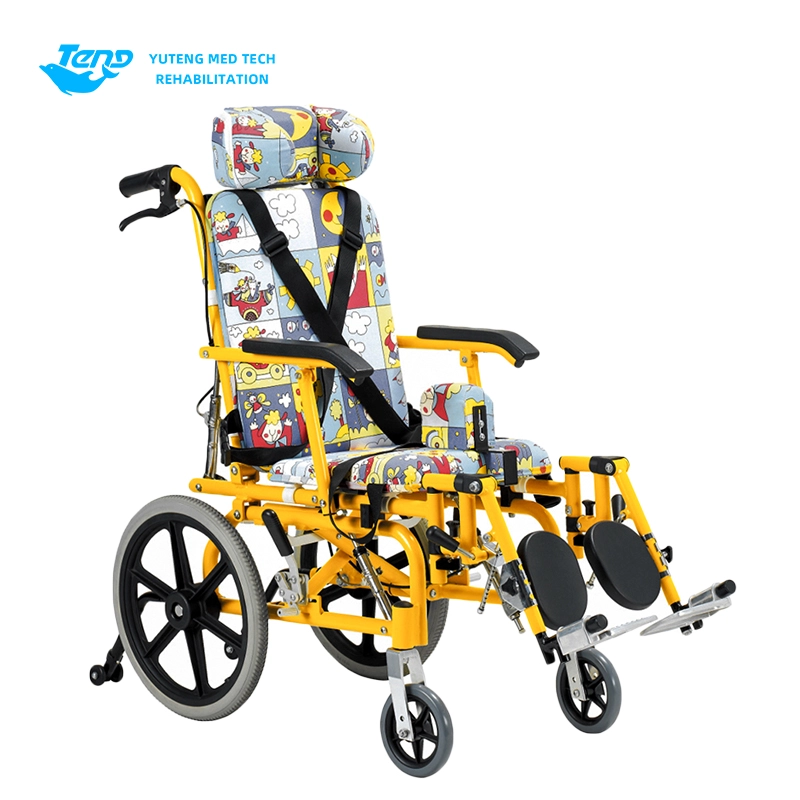 Invalidski voziček aluminijeve zlitine cerebralna paraliza