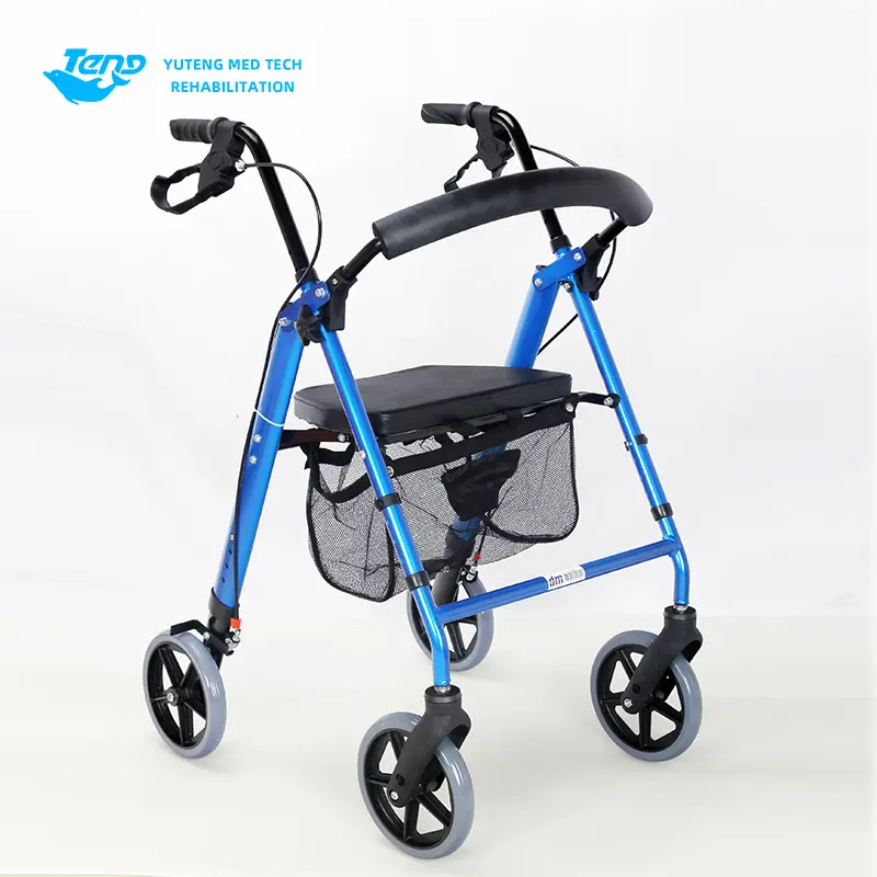 Aluminijast rollator s sedežem